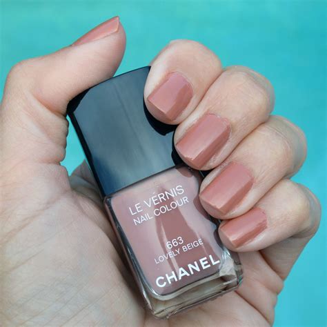 new colors chanel nail polish|chanel lovely beige nail polish.